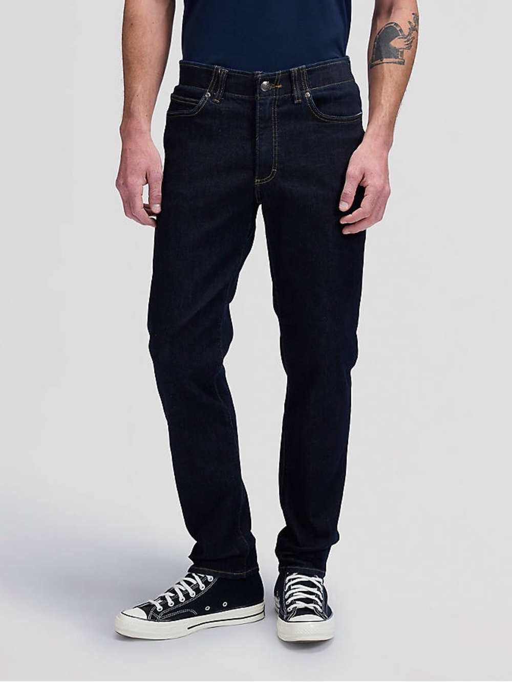 Lee Men’s Dark Wash Slim Straight Jeans – Size 29x30